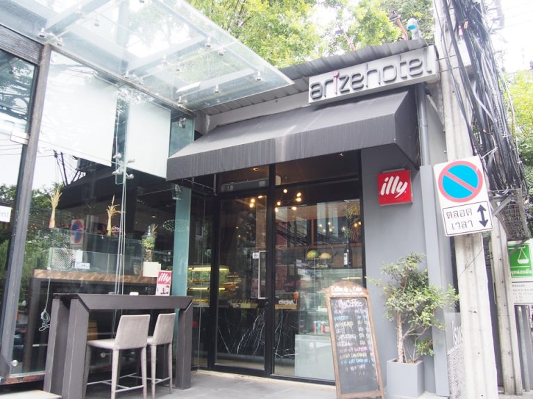 ホテル内のショップ外観