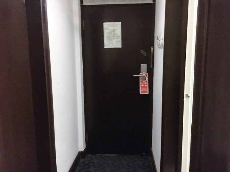 客室入り口内観ドア