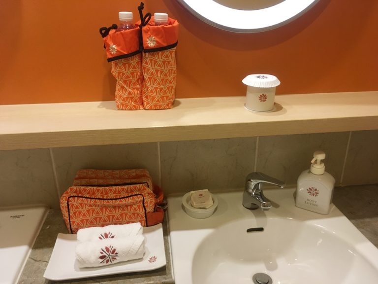 お水にもカバーがかかっていて、可愛らしかったです。