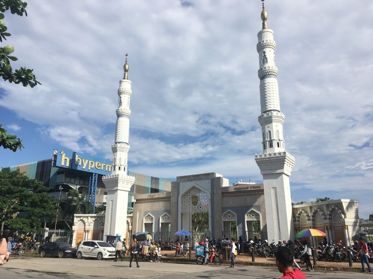 ホテル前の眺め