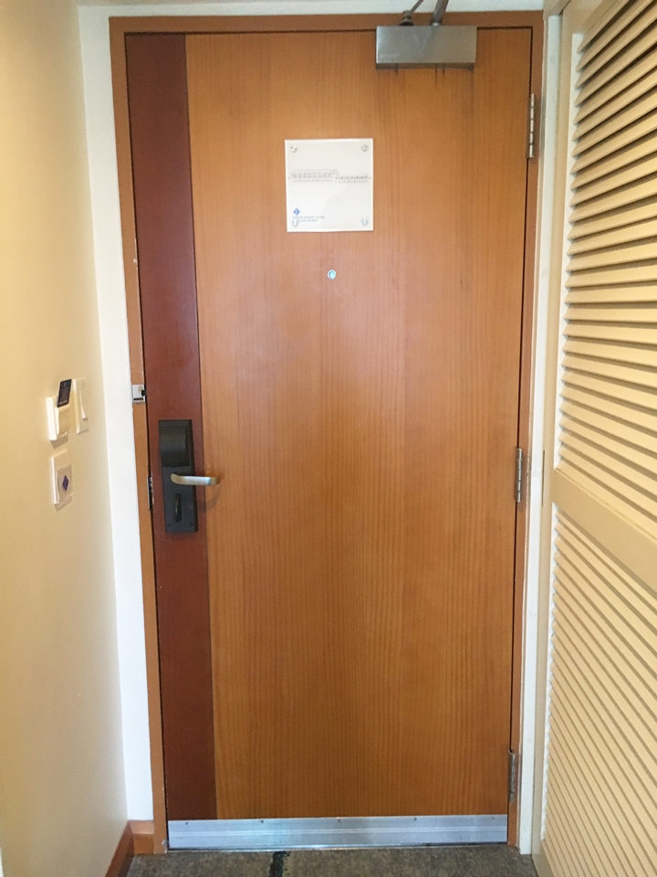 客室入口内観ドア