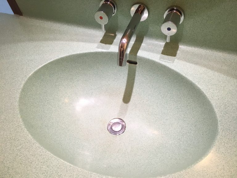 バスルームの洗い場拡大