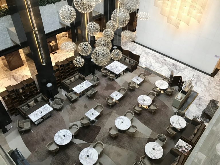 バースペースを上から見た図です