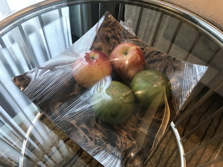 部屋にあったフルーツ