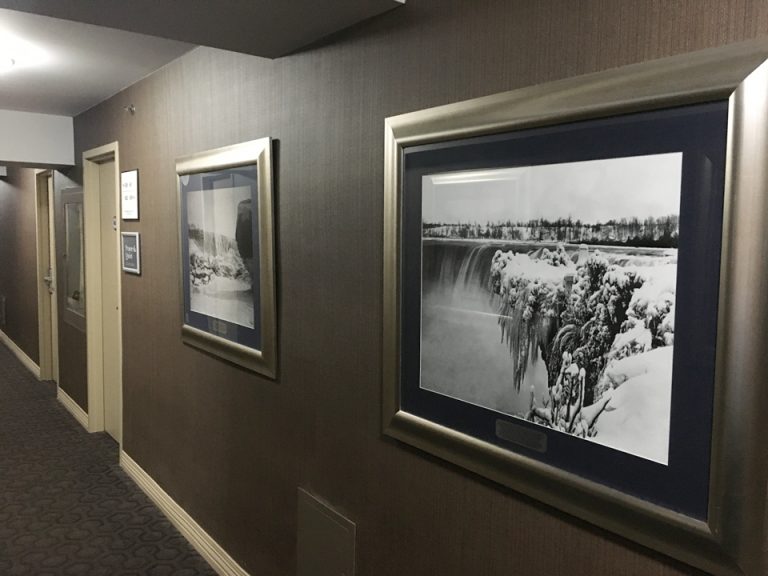 客室入口付近廊下