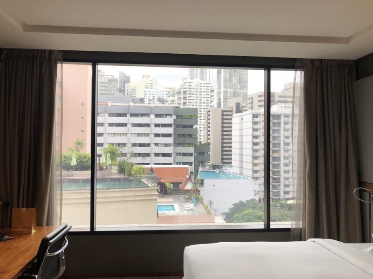 部屋から外の景色