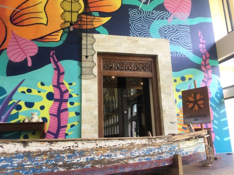 ANGSAN SPA入り口の様子。