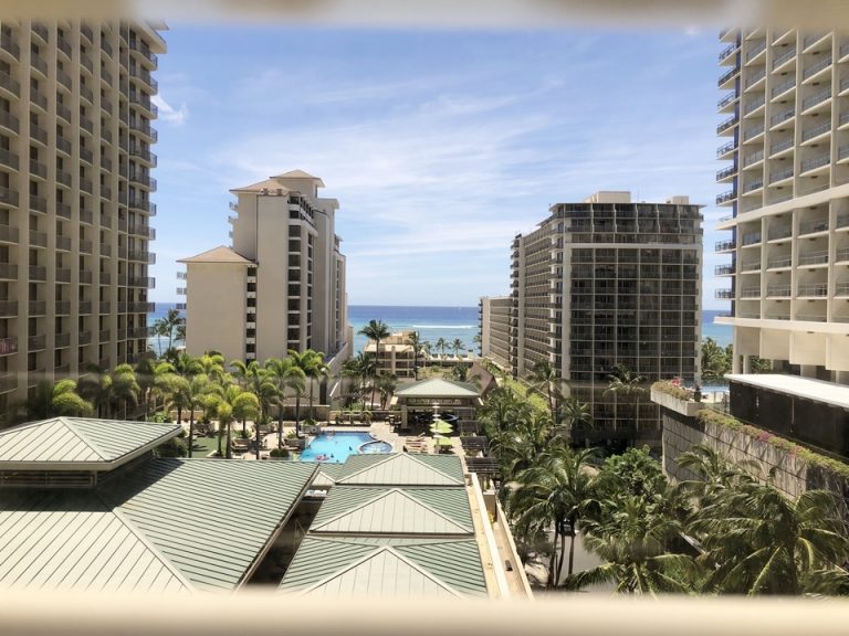 部屋からの眺望