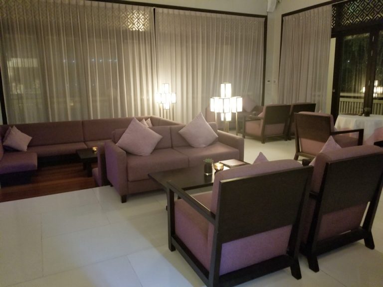 夜は間接照明がいくつもあり、いい雰囲気です。