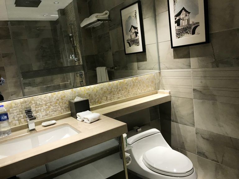 広めのトイレ・洗面所スペース