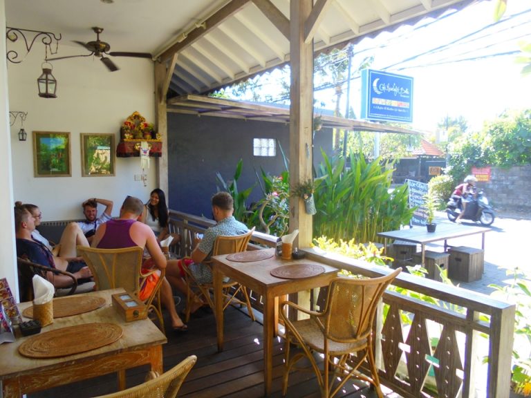 欧米人の方が多くいらっしゃいました(Moon Light Bali)