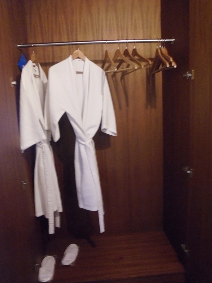 3つお部屋があった中で一番大きなクローゼット