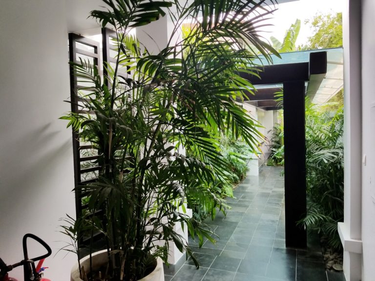 スパ内の廊下です。