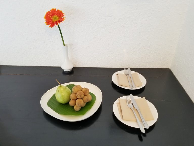 ウェルカムフルーツが置いてありました。