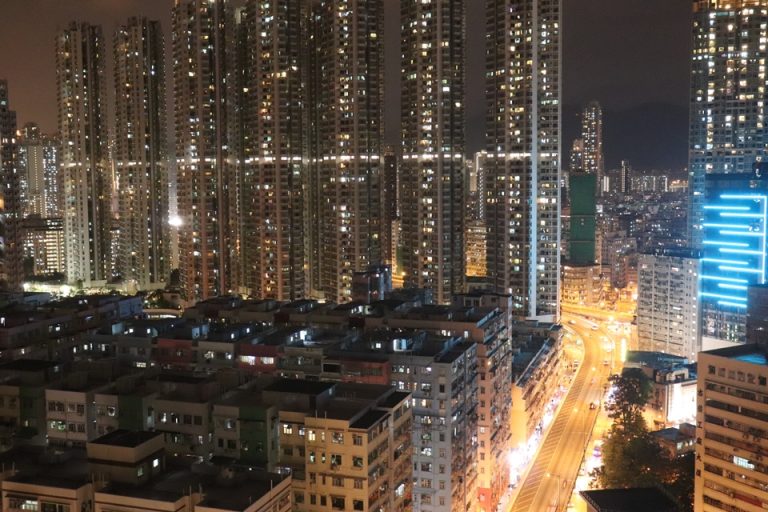 部屋からの眺め_夜景