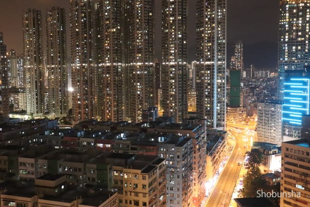 部屋からの眺め_夜景