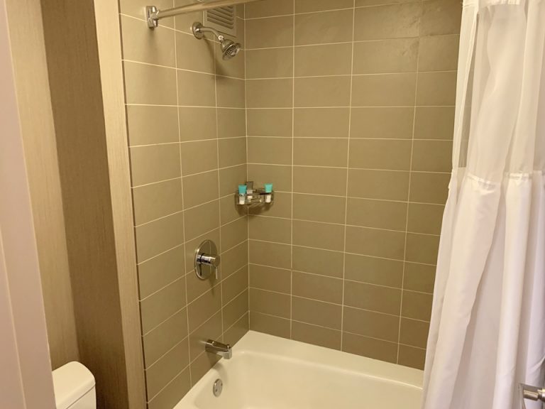 バスタブ付きシャワー