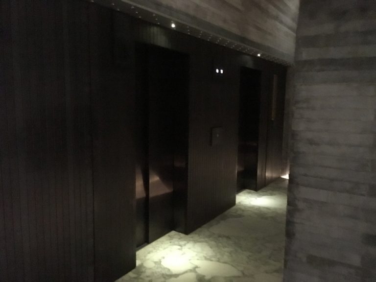 エントランス階エレベーター乗り場