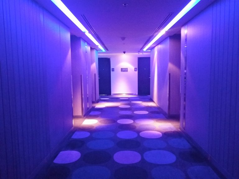 客室階エレベーターホール