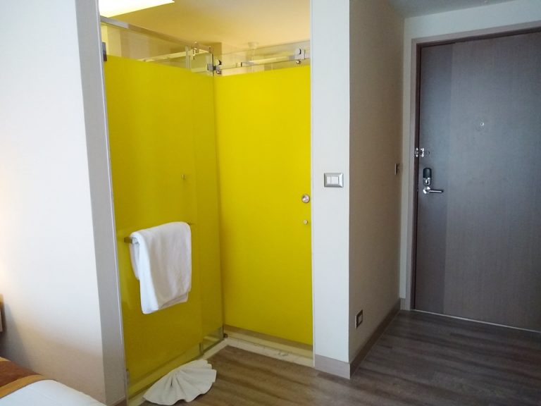 シャワールー、トイレ入口