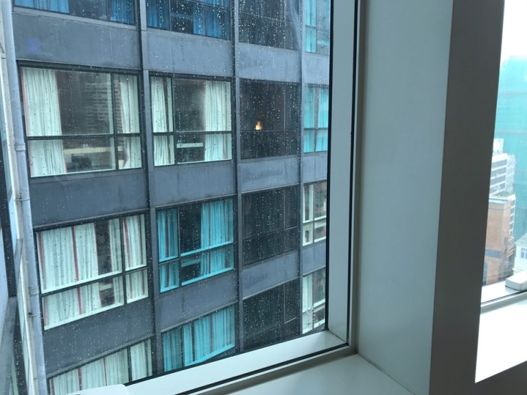 エレベーターホール客室景色
