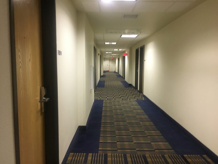 客室階廊下全体