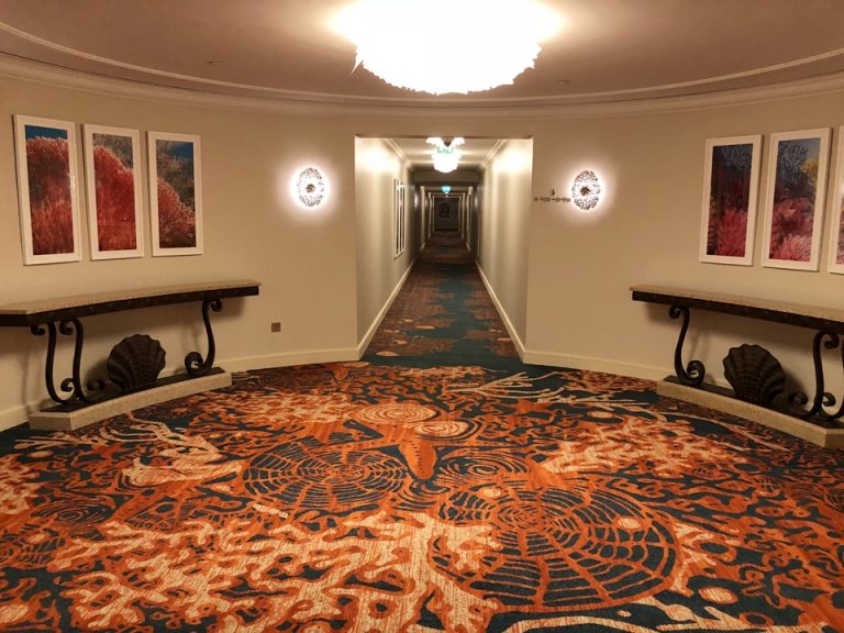 客室階廊下全体