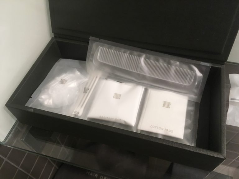 アメニティボックスの中に入っているもの。