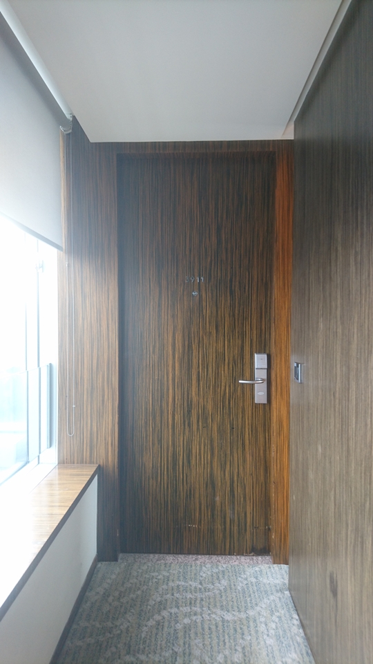 客室ドアの外観