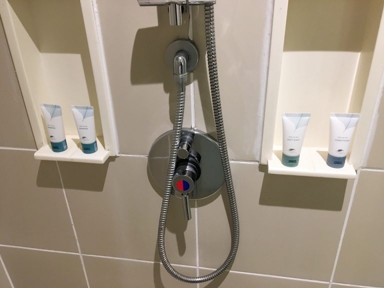 シャワールームにもアメニティ