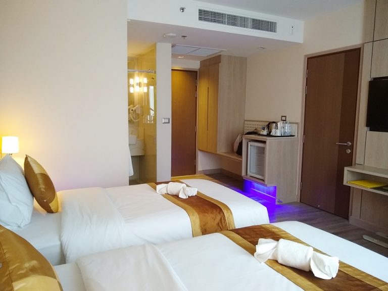 客室全体窓側より