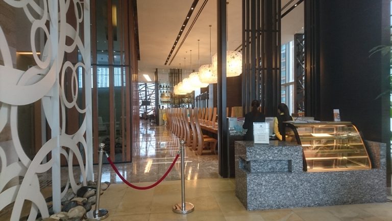 レストラン入り口【朝食時】