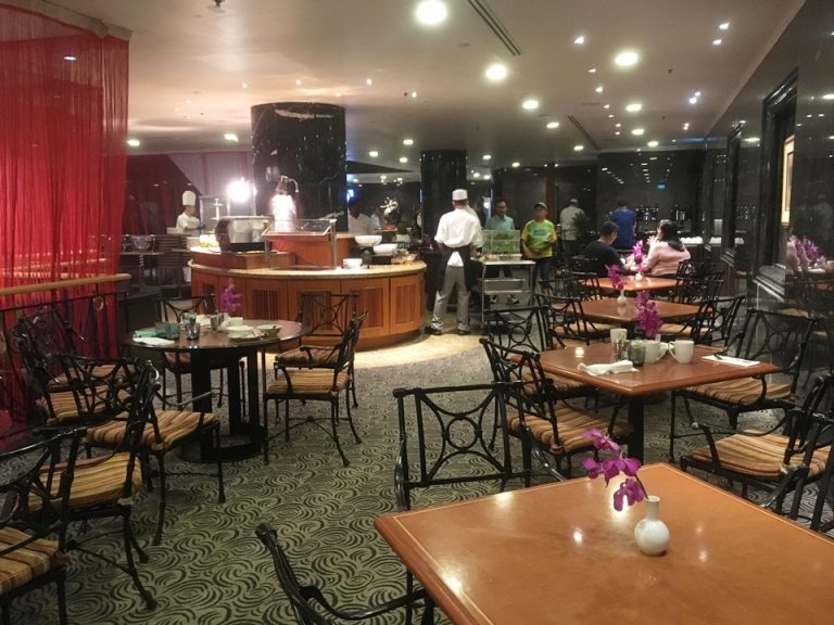 La Terrasseの様子