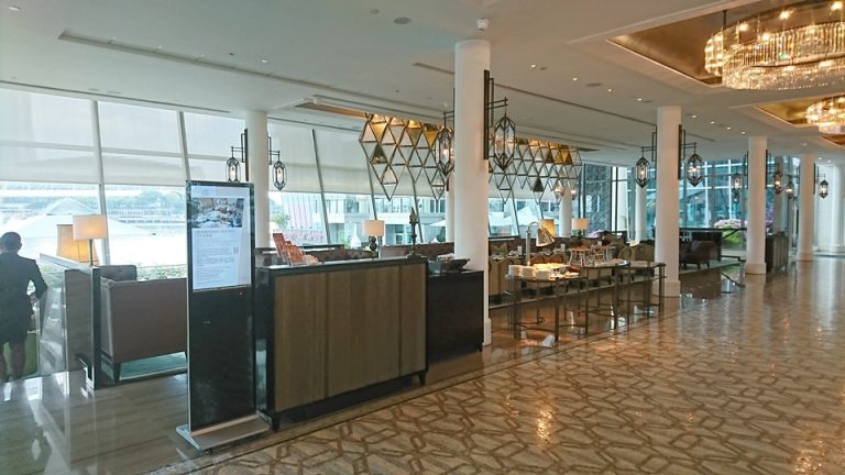 アフタヌーンティーもしているレストラン
