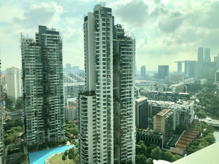 部屋からの眺望昼