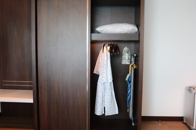 クローゼット開けた状態