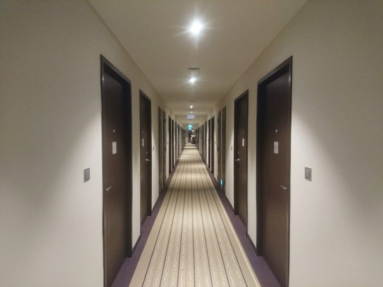 客室階廊下全体