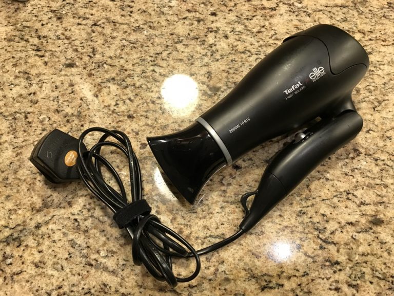 ドライヤー 風量強目でした