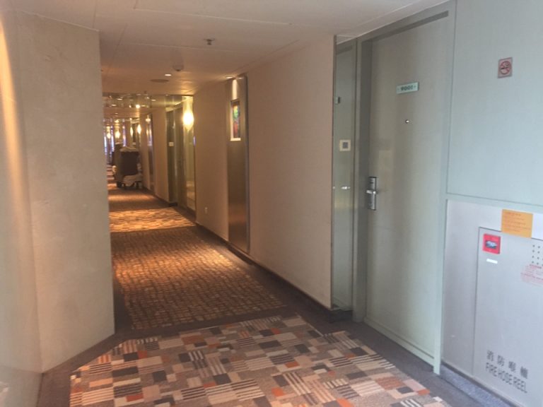 客室入口付近廊下1