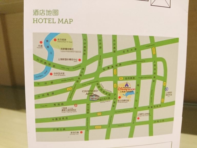ホテル周辺地図