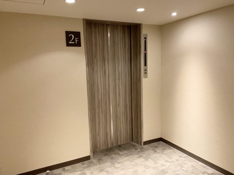 エレベーター宿泊階