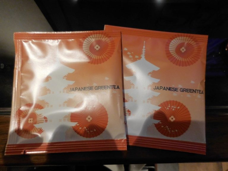 緑茶のティーパック