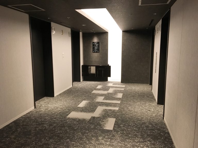 エレベーターホール客室階