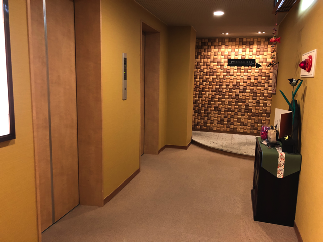 エレベーターホール客室階
