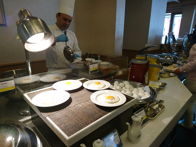 オムレツコーナー