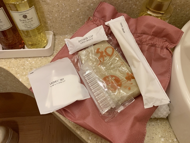 アメニティ女性用です。