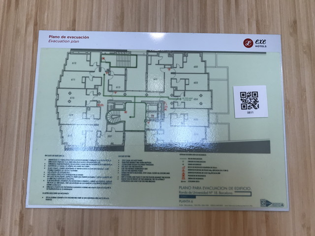 非常口図