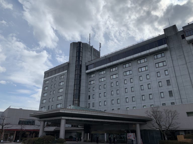 ホテルの外観です。