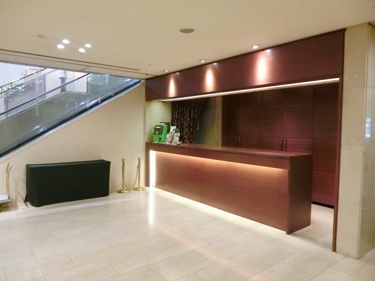 1階フロントデスク(未使用?)