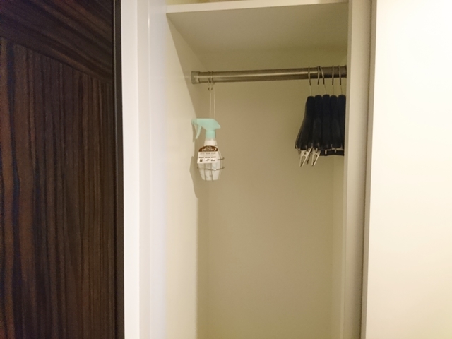 クローゼット内観